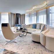 St. Regis Istanbul's Bentley Suite living room 