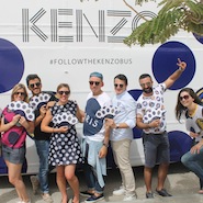 Kenzo Fashion Bus in Dubai 