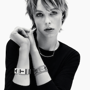 Edie Campbell for Tiffany & Co. 