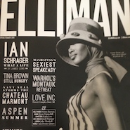 Elliman cover with Naomi Campbell 