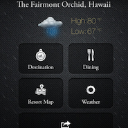 Fairmont's mobile app