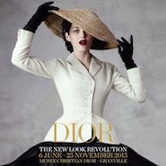 Poster for Dior's "The New Look Revolution" exhibit