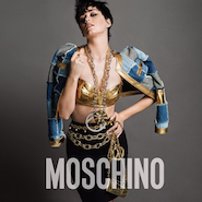 Moschino fall/winter 2015 ad campaign image featuring Katy Perry