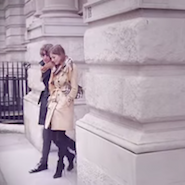 Image from Burberry's fall/winter 2015 campaign video