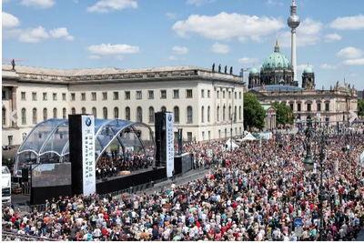 Open-air concert hosted by BMW