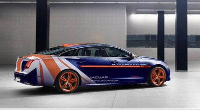 F-Type R Coupé version of Bloodhound SSC Rapid Response Vehicles 
