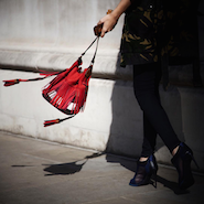 Instagram image from Burberry featuring its Ashby bag