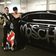Jeremy Scott with Katy Perry at the Met Gala