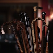 Emile Hermès' cane collection 