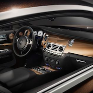 Interior of Rolls-Royce Wraith - Inspired by Music