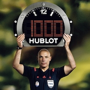 Hublot official referee board for FIFA 2018