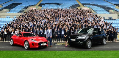 Land Rover's new apprentices and graduates