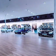 Screenshot from Mercedes-Benz 360 degree video