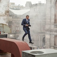 Daniel Craig as James Bond, wearing Tom Ford 