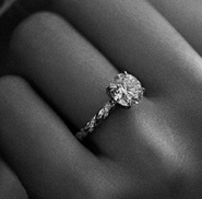 David Yurman engagement ring 