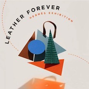 Promotional artwork for Hermès' The Leather Forever 