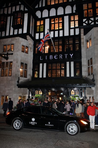 The Legacy Collection Launch Event With LDNY Foundation At Liberty London Sponsored By Maserati