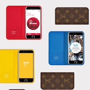 Promotional image for Louis Vuitton's City Guide app 