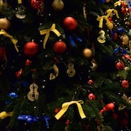 Ornaments on the Shanghai Tang tree 