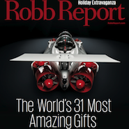 Robb Report's December 2015 cover 