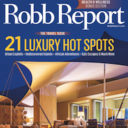 Robb Report's January 2016 cover 