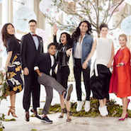 Image from Holt Renfrew's Spring. All together at Holts campaign