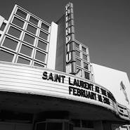 Palladium sign with Saint Laurent teaser