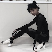 Instagram image of Willow Smith from Chanel's show