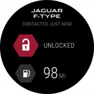 JLR Android wear homescreen image