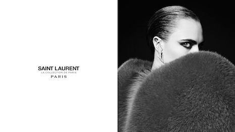 Cara Delevingne for Saint Laurent Paris' Le Collection de Paris 