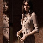 Burberry trench dress
