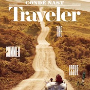 Condé Nast Traveler June/July 2016 cover 
