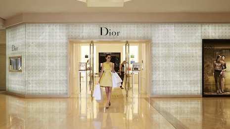 Dior boutique in South Coast Plaza