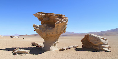 Siloli desert rock formations