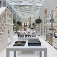 Dior Home at the brand's boutique in London