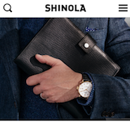 Shinola’s mobile Web site 