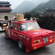 Loro Piana's car for the Beijing-Paris race