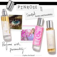 The Pinrose fragrance collection is getting a mobile promotional twist 