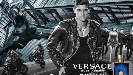 Versace's Dylan Blue campaign 