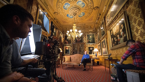 Filming The Treasures of Chatsworth