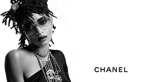 Willow Smith for Chanel eyewear, fall/winter 2016-17