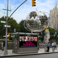 Hearst's We Are Fashion, seen on a newsstand in Columbus Circle, New York 