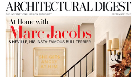 Architectural Digest, September 2016 cover 