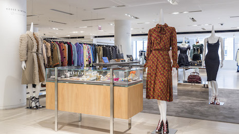 Resee.com pop-up in Barneys New York