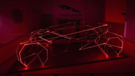 Jaguar display for the 2016 London Design Biennale