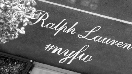 Promotional image for Ralph Lauren's September 2016 presentation