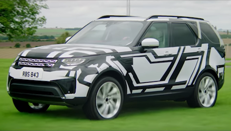 Land Rover's special Discovery prototype for Bear Grylls' stunt