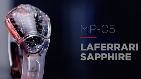 Hublo's MP-05 LaFerrari Sapphire watch
