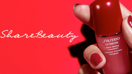 Shiseido's #ShareBeauty campaign