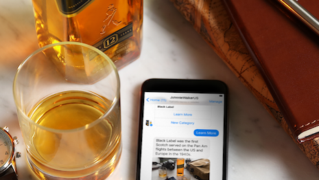 Johnnie Walker is uncapping a slew of mobile activations 